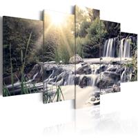 Artgeist Waterfall of Dreams Leinwandbild 5-teilig 100x50cm
