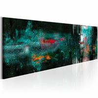 Karo-art Schilderij - Turquoise Kracht