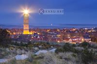 Karo-art Schilderij - Vuurtoren Brandaris, Terschelling