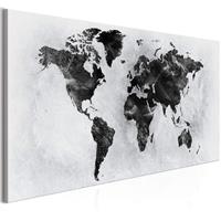 Artgeist Concrete World Wide Leinwandbild 100x45cm