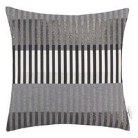 TOM TAILOR HOME Dekokissen "Glamour Stripe", mit metallischen Effektgarnen, Kissenhülle ohne Füllung, 1 Stück