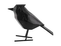 Pt' - Vogel aus schwarzem Harz mit Marmor-Finish Origami