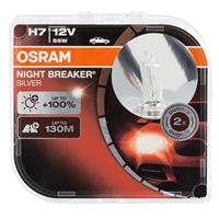 Osram Night Breaker Silver H7 64210NBS +100% mehr Licht(2 Stück)