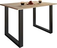 VCM Premium Esszimmertisch Holztisch Esstisch Tisch Xona U braun