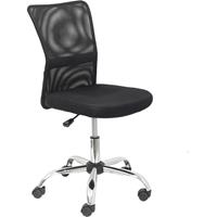 FORÖL Pardal Stuhl mit schwarzer Netzrückenlehne und Sitzfläche