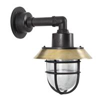 KS Verlichting Dockyard Muurlamp Zwart