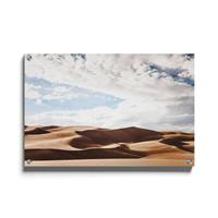 Walljar | Plexiglas schilderij Cloudy Desert