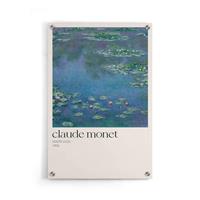 Walljar | Plexiglas schilderij Claude Monet Water Lelies