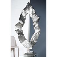 GILDE Dekoobjekt »Skulptur Flamme« (1 Stück), Höhe 81 cm, aus Metall, Wohnzimmer