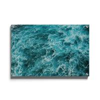 Walljar | Plexiglas schilderij Blauwe Oceaan