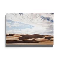 Walljar | Canvas schilderij Cloudy Desert