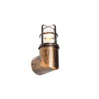 Qazqa Vintage buiten wandlamp messing IP54 20,8 cm - Kiki