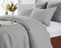 Sleeptime Bedsprei gewatteerd - Art - Tweepersoons - Luxe Uitstraling - 260 x 250 cm - Zilver