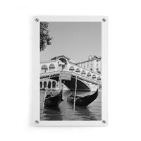 Walljar | Plexiglas schilderij Rialto Bridge in Venice '53