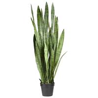 Sanseveria kunstplant 130cm - groen