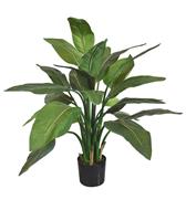 Strelitzia kunstplant 95 cm groen