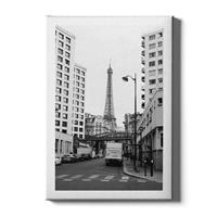 Walljar | Canvas schilderij Eiffel Tower Street