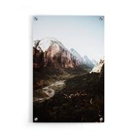 Walljar | Plexiglas schilderij Zion National Park