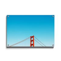 Walljar | Plexiglas schilderij Golden Gate Bridge II