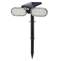 HOFTRONIC™ Solar LED Tuinspot Pato PIR met bewegingssensor 6000K daglicht wit Prikspot Grondspot