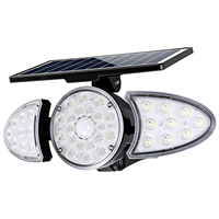 HOFTRONIC™ Solar LED Wandlamp Fulco PIR met bewegingssensor 6000K daglicht wit