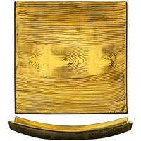 GLASHüTTE VALENTIN EISCH GMBH Eisch Schale Goldleaf Gold, Dekoschale, Dekoplatte, Glas, Gold, 29 cm, 77530929