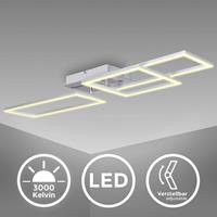 B.K.LICHT LED Deckenlampe Design Wohnzimmer Deckenleuchte modern flexibel drehbar Frame