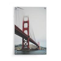 Walljar | Plexiglas schilderij Golden Gate Bridge III