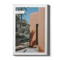 Walljar | Canvas schilderij Palm Shadows