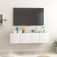 VidaXL TV-Hängeschränke 2 Stk. Weiß 60x30x30 cm 