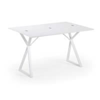 4Home Tisch in Weiß 130 cm breit