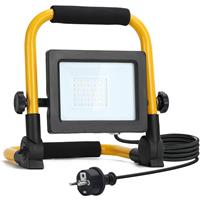 Aigostar 13vrq Led Werklamp - Ip44 Stootvast - 20w 1800lm - 6500k Daglicht Wit - Incl. 180cm Aansluitstekker