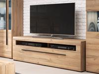 Mobistoxx Tv-meubel TULIO 1 lade 160 cm grandson oak zonder led