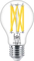 Philips LED Lampe ersetzt 100 W, E27 Standardform A60, klar, warmweiß, 1560 Lumen, dimmbar, 1er Pack