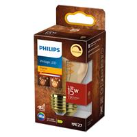 Philips LED Classic E27 P45 3,5W 1.800K goud dim