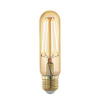 EGLO LED Leuchtmittel E27, 4W, Röhre T32, Amber - Vintage, 320lm, dimmbar