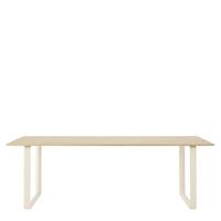 Muuto 70/70 Eettafel Massief Eiken - Sand/225x90