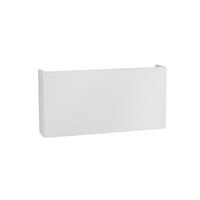 Nova Luce Mile - buiten wandverlichting - 18 x 3,5 x 9 cm - 2 x 5W LED incl. - IP54 - wit