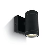 ONE Light Outdoor Cylinders - buiten wandverlichting - 6,5 x 12,1 cm - IP54 - zwart