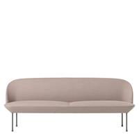 Muuto Oslo Bank 3-zits - Fiord 551/Light Grey