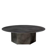 Gubi Epic Steel Salontafel - Ø110/Misty Grey