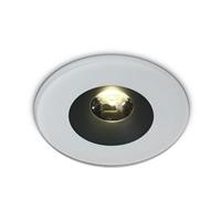 ONE Light Bathroom Range - inbouwspot - Ø 110 mm, Ø 94 mm inbouwmaat - 6W LED incl. - IP65 - wit