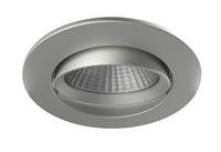 Nordlux Apollo - inbouwspot - 5,5W dimbare LED incl. - Ø 85 mm, Ø 72 mm inbouwmaat - IP23 - geborstelde nikkel