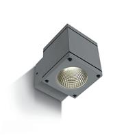 ONE Light Outdoor Wall Cylinders - buiten wandverlichting - 8 x 11,3 x 9,5 cm - 6W LED incl. - IP54 - grijs