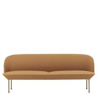 Muuto Oslo Bank 3-zits - Vidar 472/Burnt Yellow