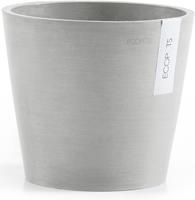 ECOPOTS Amsterdam witgrijs 20 cm