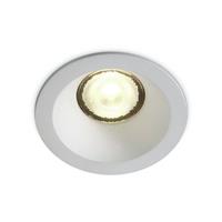 ONE Light COB Dark Light Range - inbouwspot - Ø 67 mm, Ø 56 mm inbouwmaat - 7W LED incl. - IP44 - wit