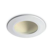 ONE Light Dark Light Dome Reflector - inbouwspot - Ø 105 mm, Ø 94 mm inbouwmaat - 8W LED incl. - wit - warm witte lichtkleur