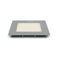 ONE Light Square Recessed Panels - inbouwspot - 173 x 173 mm, 155 x 155 mm inbouwmaat - 16W LED incl. - IP40 - grijs