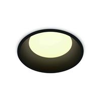 ONE Light SMD Dark Light Range - inbouwspot - Ø 120 mm, Ø 110 mm inbouwmaat - 9W LED incl. - zwart - witte lichtkleur